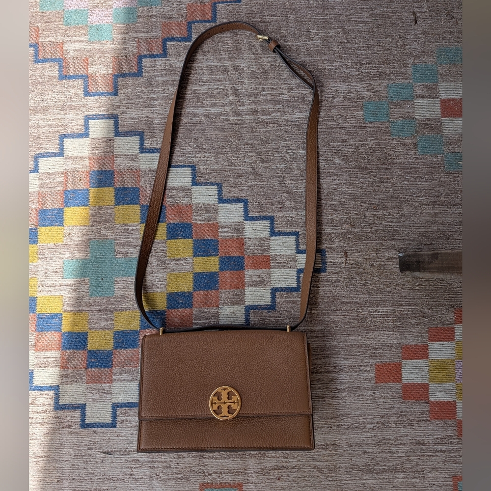 Tory Burch Miller Crossbody Bag in Brown